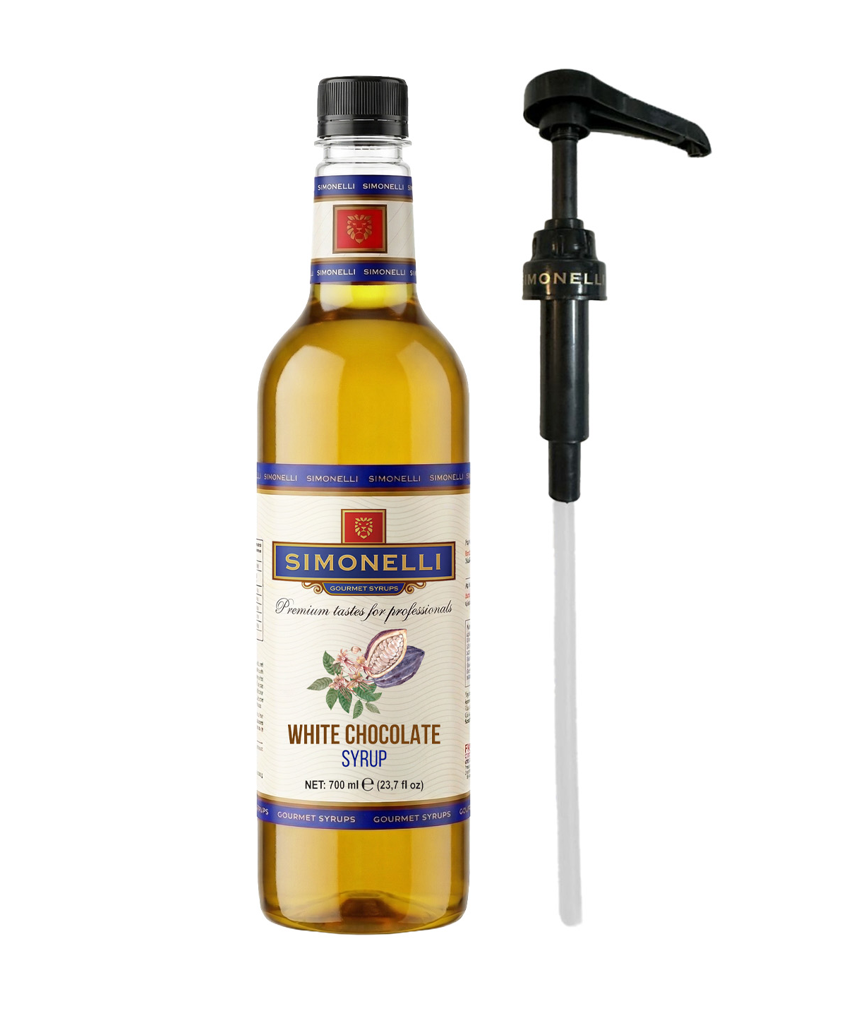 Beyaz Çikolata Aromalı Kahve ve Kokteyl Şurubu (700ml) - Görsel 3