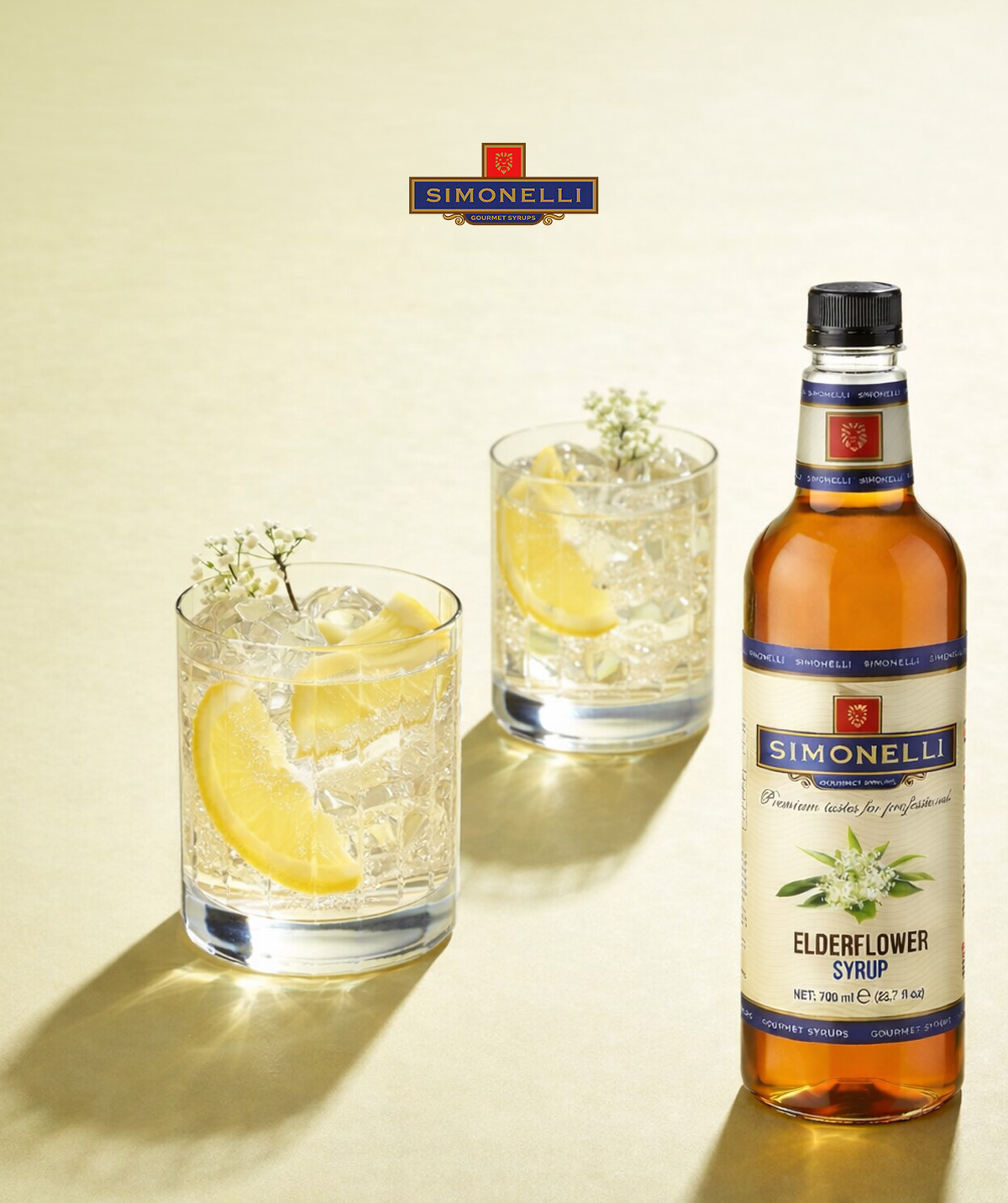 Elderflower Aromalı Kahve Ve Kokteyl Şurubu (700ml) - Görsel 2