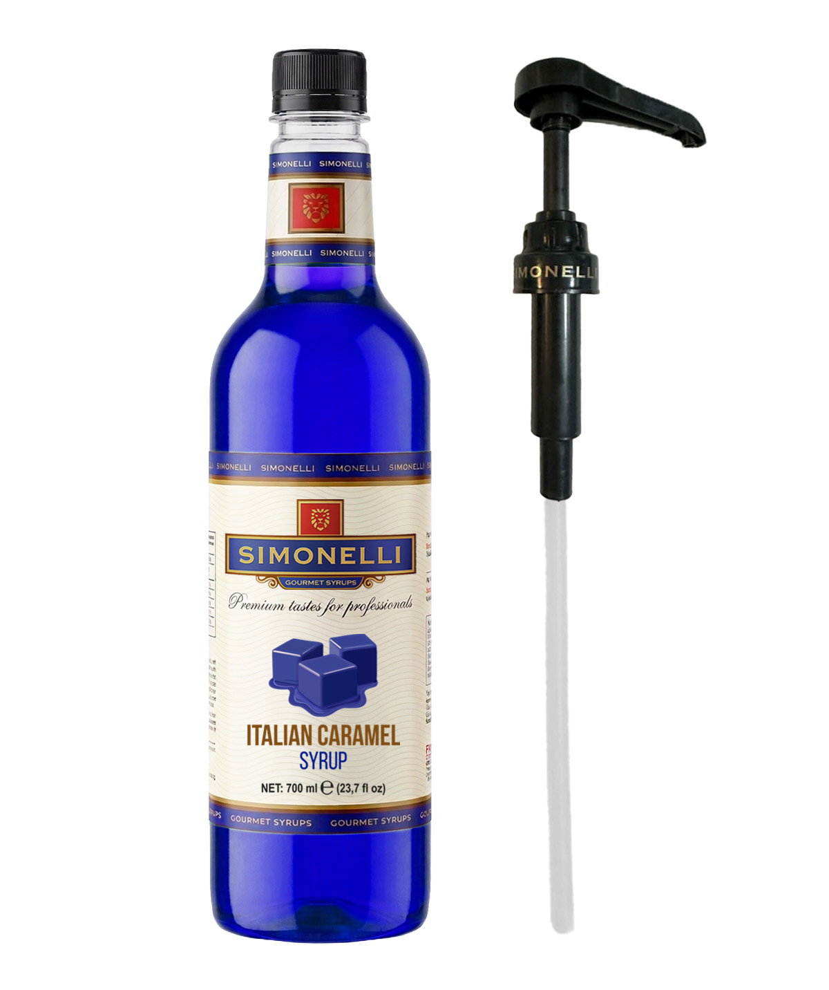 Italyan Karameli Aromalı Kahve Ve Kokteyl Şurubu (700ml) - Görsel 3