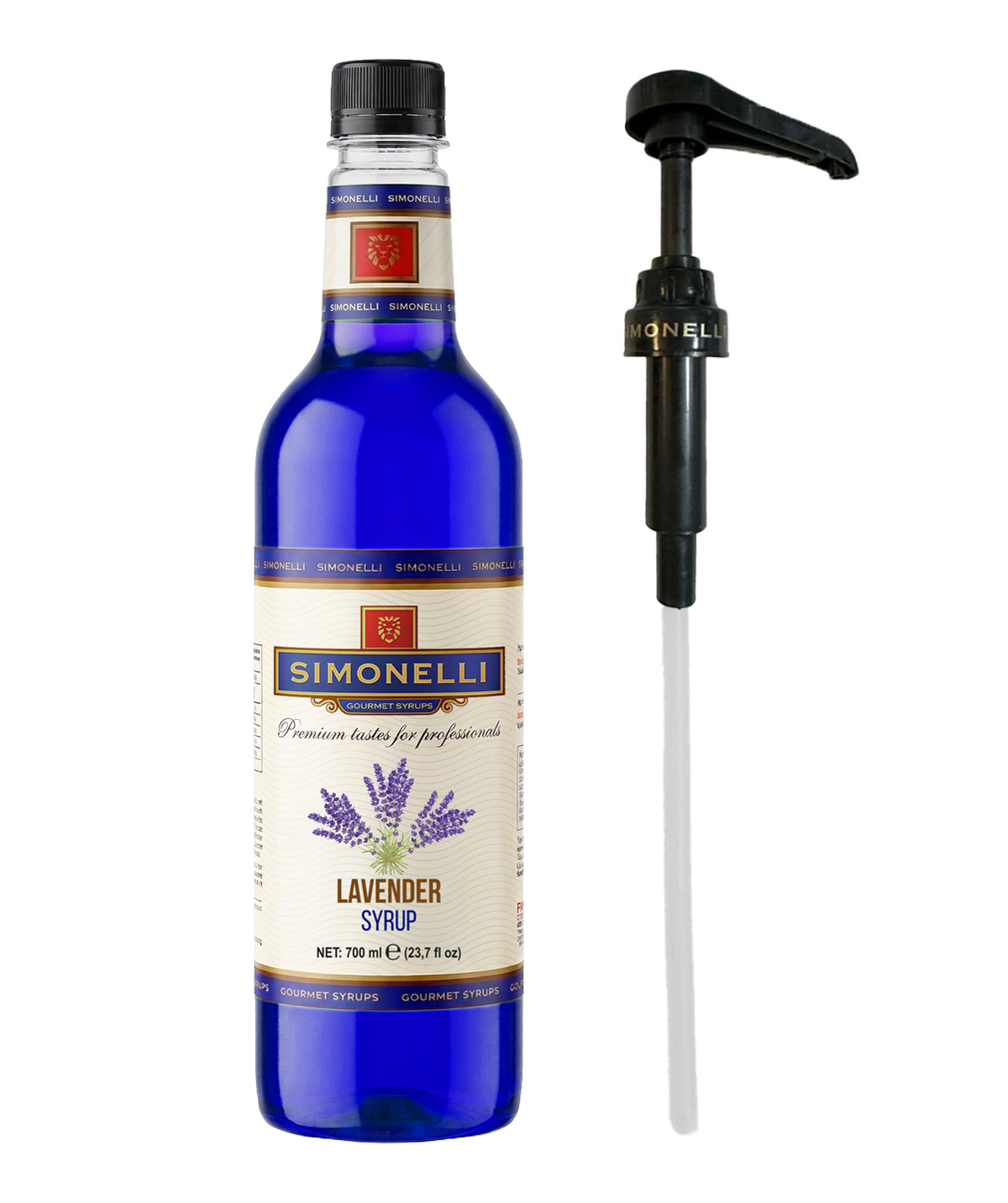 Lavanta Aromalı Kahve Ve Kokteyl Şurubu (700ml) - Görsel 3