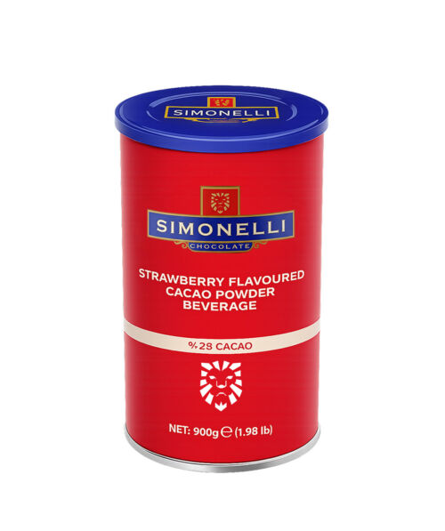 Çilek Aromalı Sıcak Çikolata
