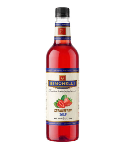 Çilek Aromalı Kahve Ve Kokteyl Şurubu (700ml)