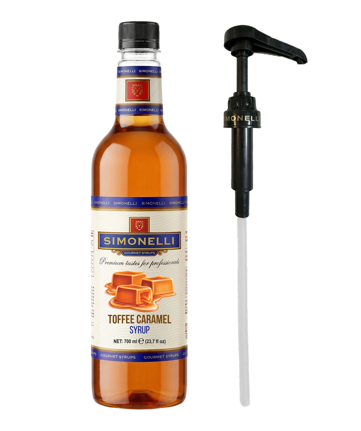 Toffee Caramel Aromalı Kahve Ve Kokteyl Şurubu (700ml) - Görsel 3